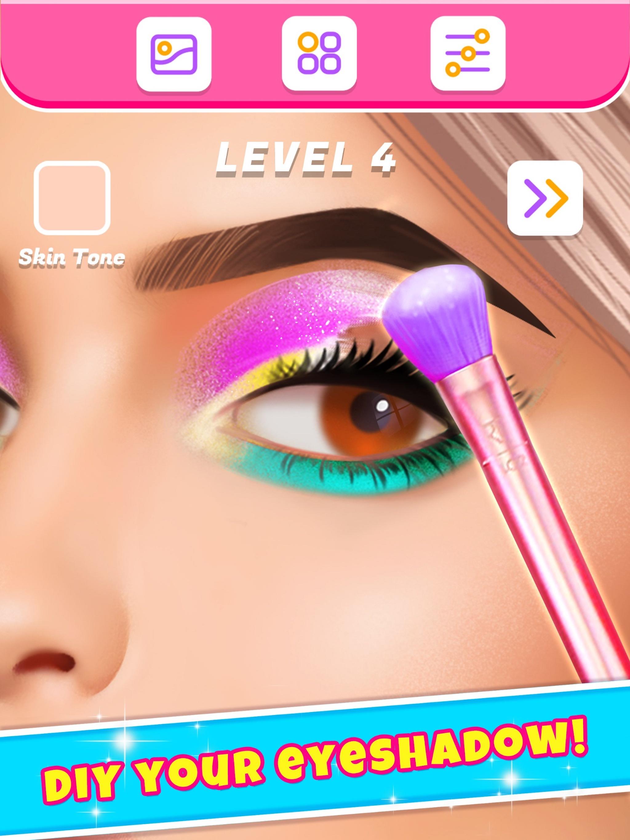 Eye Makeup Artist Makeup Games ゲームのスクリーンショット