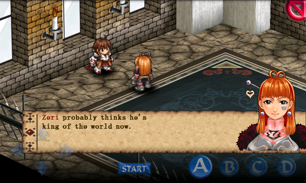 SRPG Generation of Chaos ภาพหน้าจอเกม