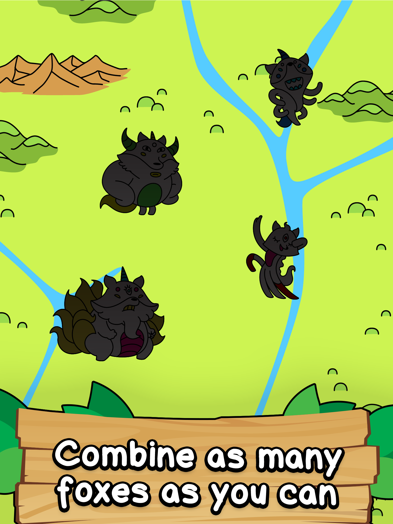 Cuplikan Layar Game Fox Evolution: Idle Mutant Fox