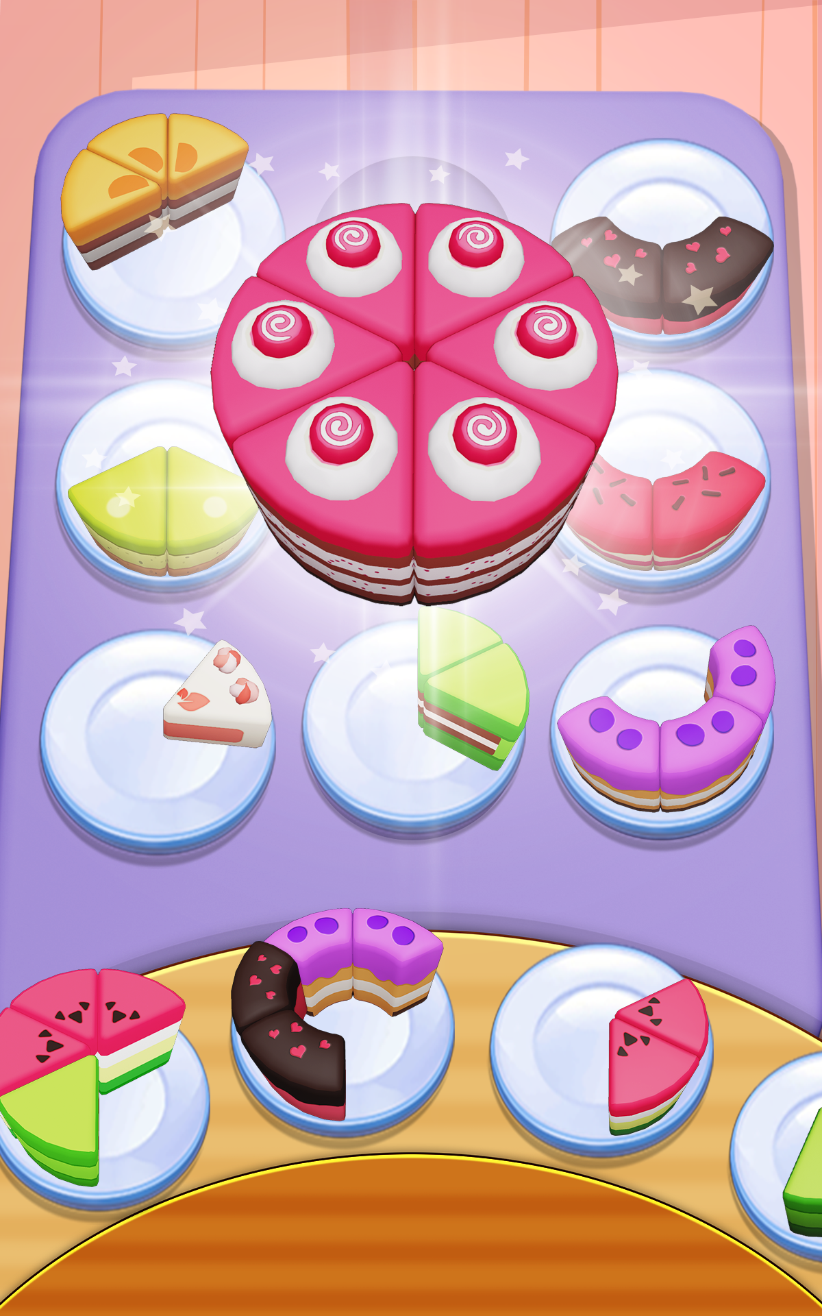 Screenshot of Cake Sort - Color Puzzle Game