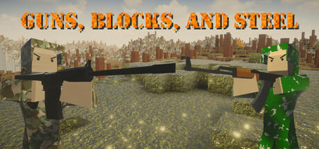 Banner of Guns, Blocks, and Steel 