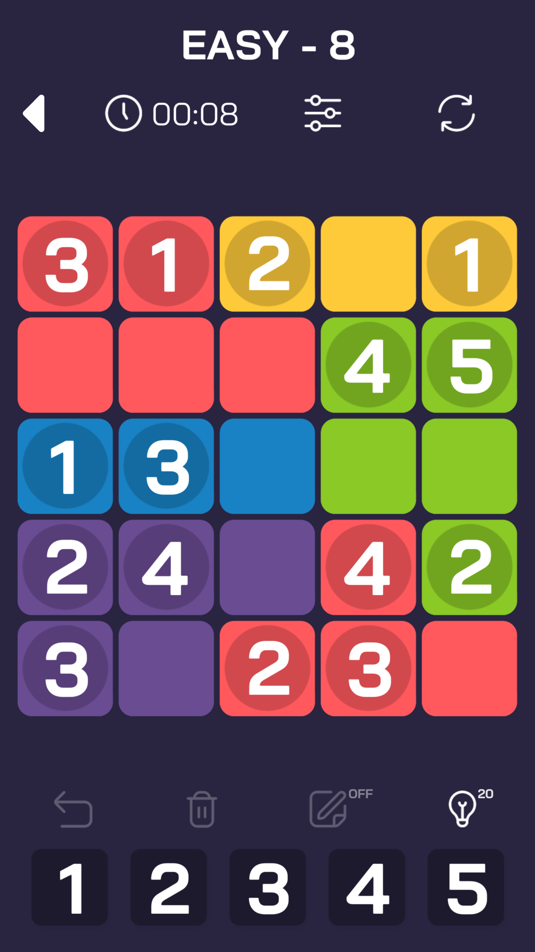 Number Blocks Pro-Numbers Game ภาพหน้าจอเกม