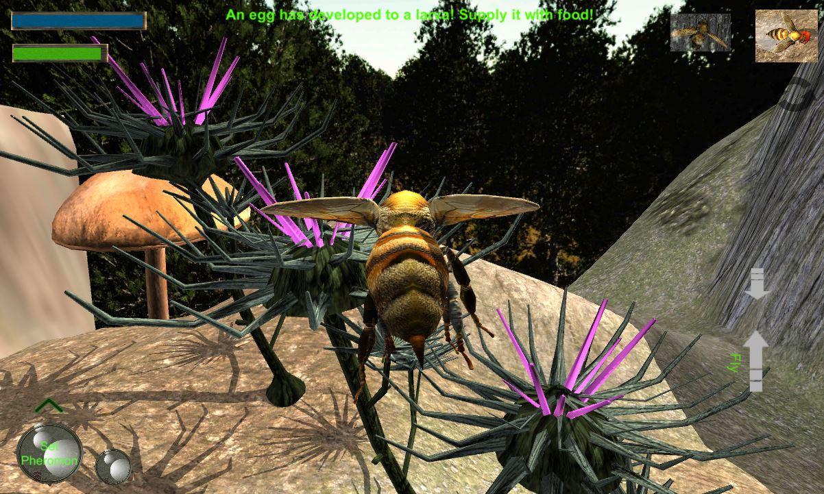 Bee Nest Simulator 3D - Insect and 3d animal game ゲームのスクリーンショット