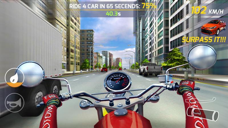 Moto Highway Rider ภาพหน้าจอเกม