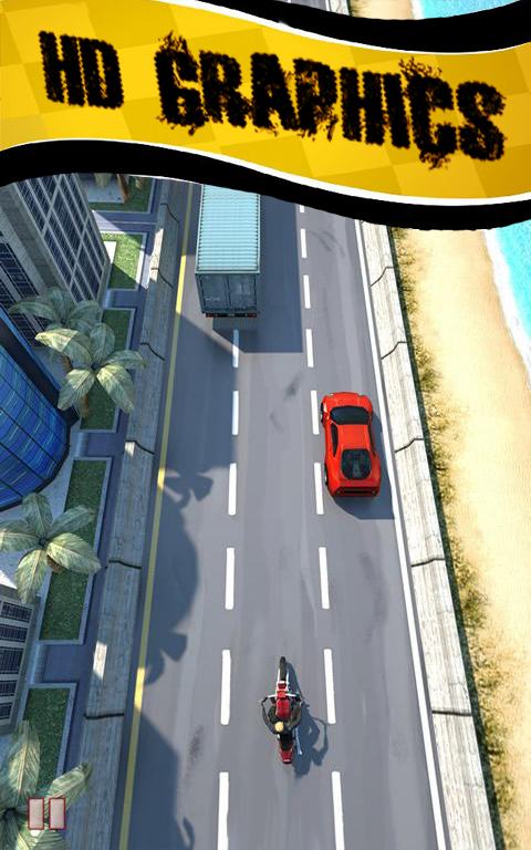 Crazy Racing Moto Game Screenshot