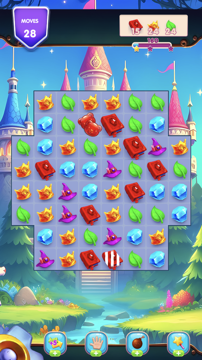 Elemental Match Game Screenshot