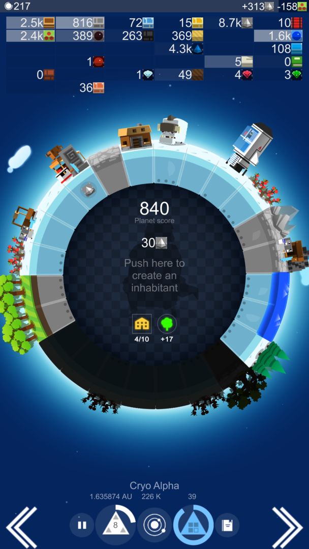 A Planet of Mine screenshot game