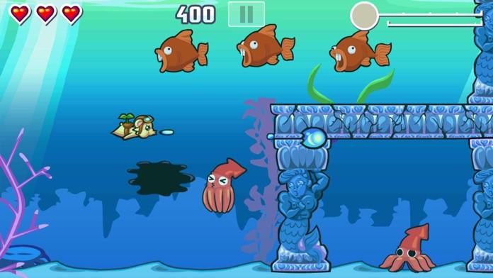 Скриншот игры Flying Hamster