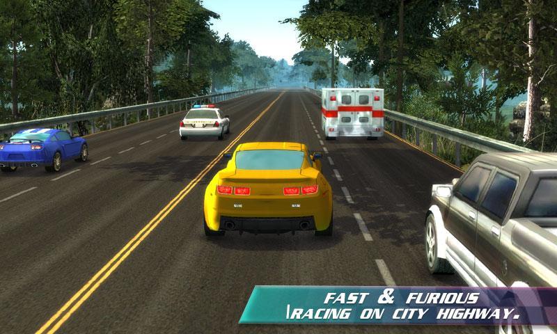 Traffic City Racing Car ภาพหน้าจอเกม