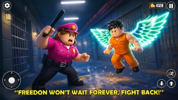 Obby Prison Escape Game Game Screenshot