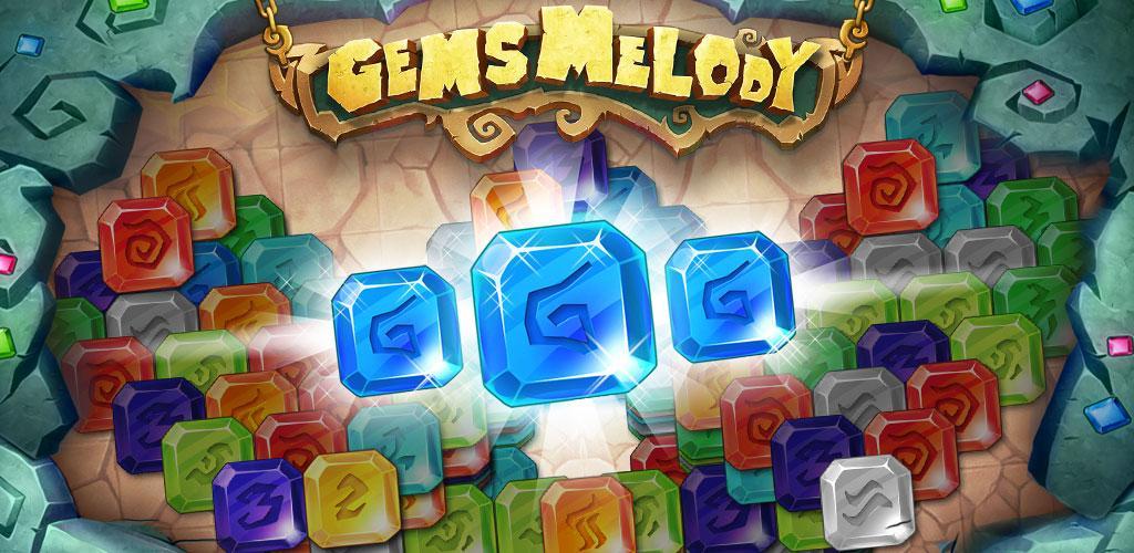 Banner of Gems Melody: ផ្គូផ្គងល្បែងផ្គុំរូបផ្សងព្រេង 1.3.7