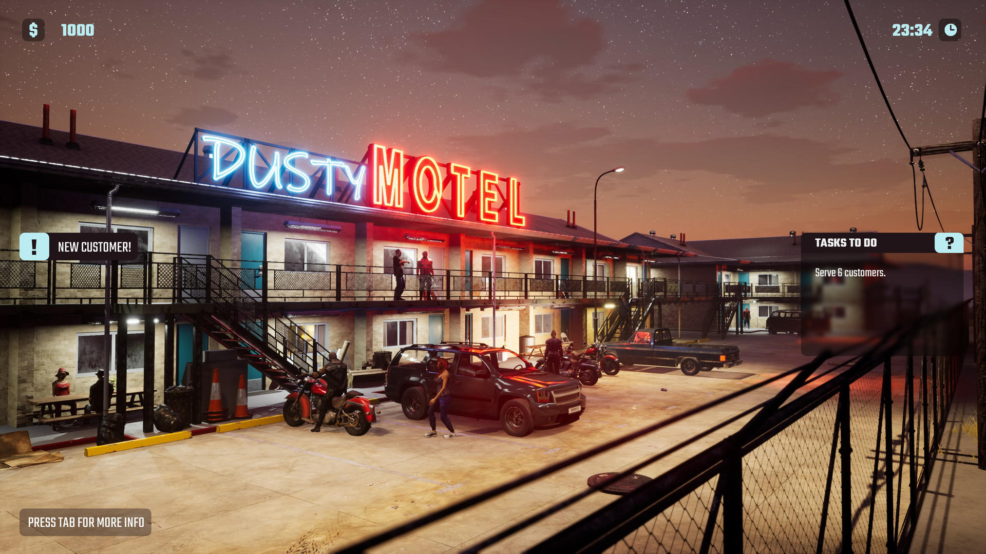 Motel Simulator Game Screenshot