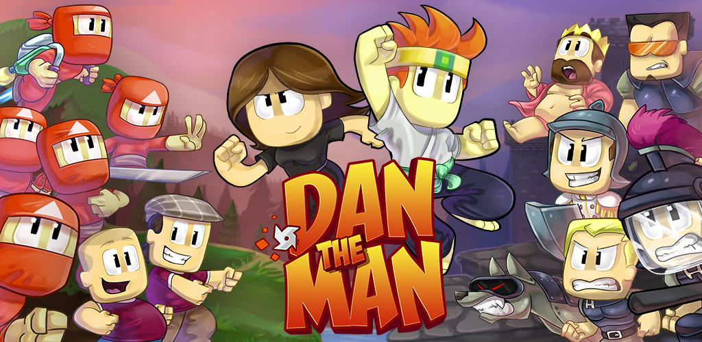 Banner of Dan the Man: แอ็คชันเกมแพลตฟอร์ม 1.11.11