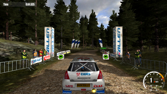 Rush Rally 3 ภาพหน้าจอเกม