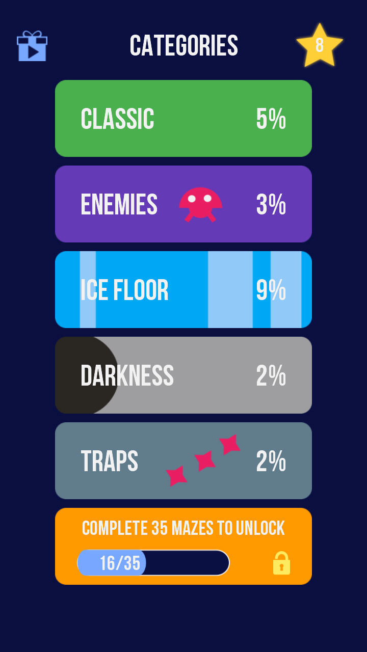 Cuplikan Layar Game Mazes & More