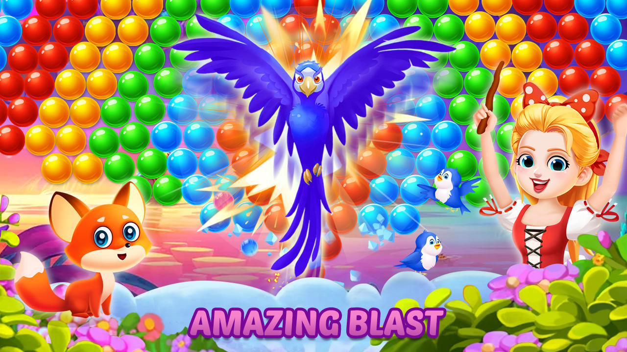 Cuplikan Layar Game Bubble Shooter