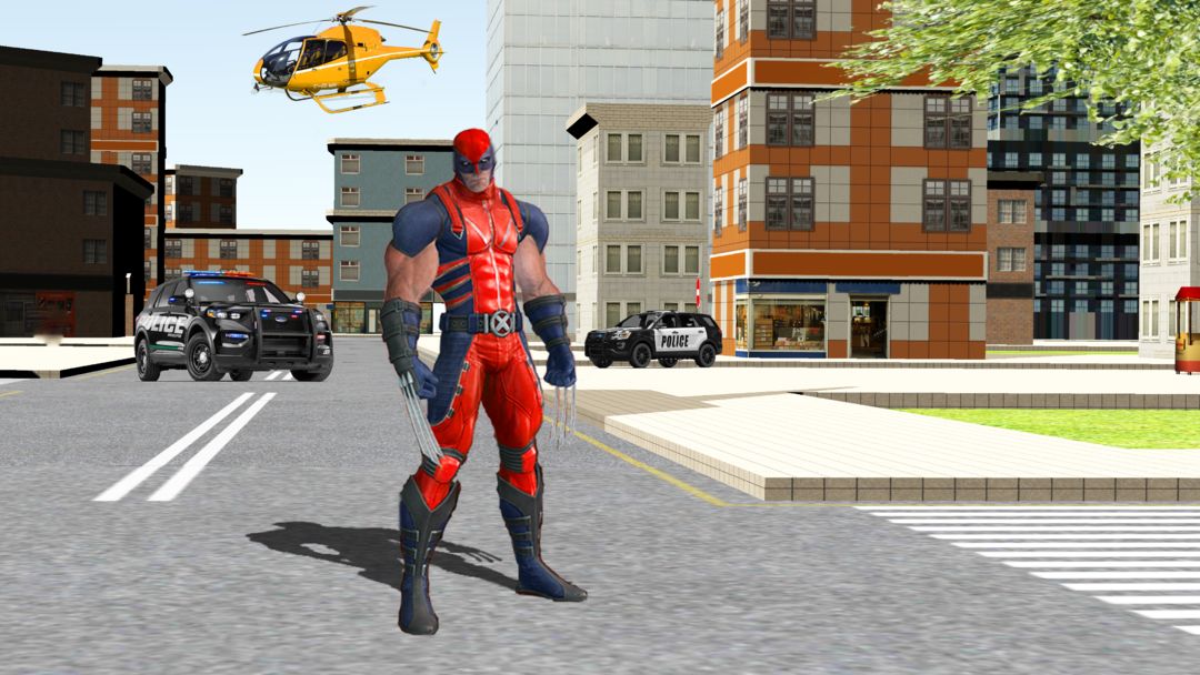 Screenshot of Super Wolf Hero Rope Hero Gangstar Crime