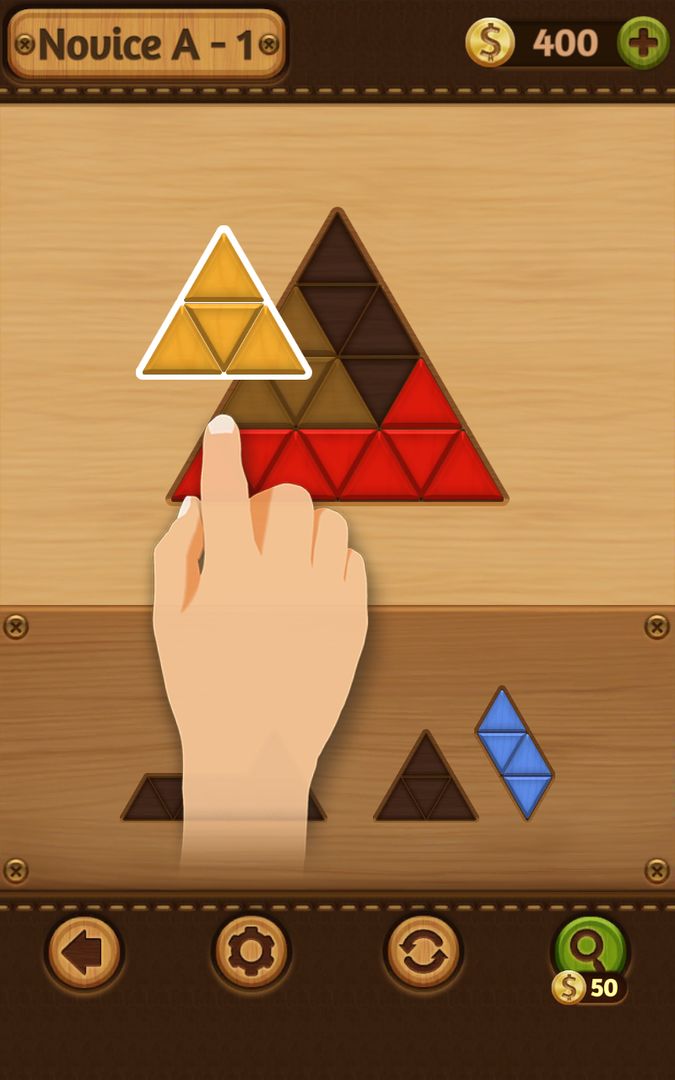 Screenshot of Block Puzzle Games: Wood Collection