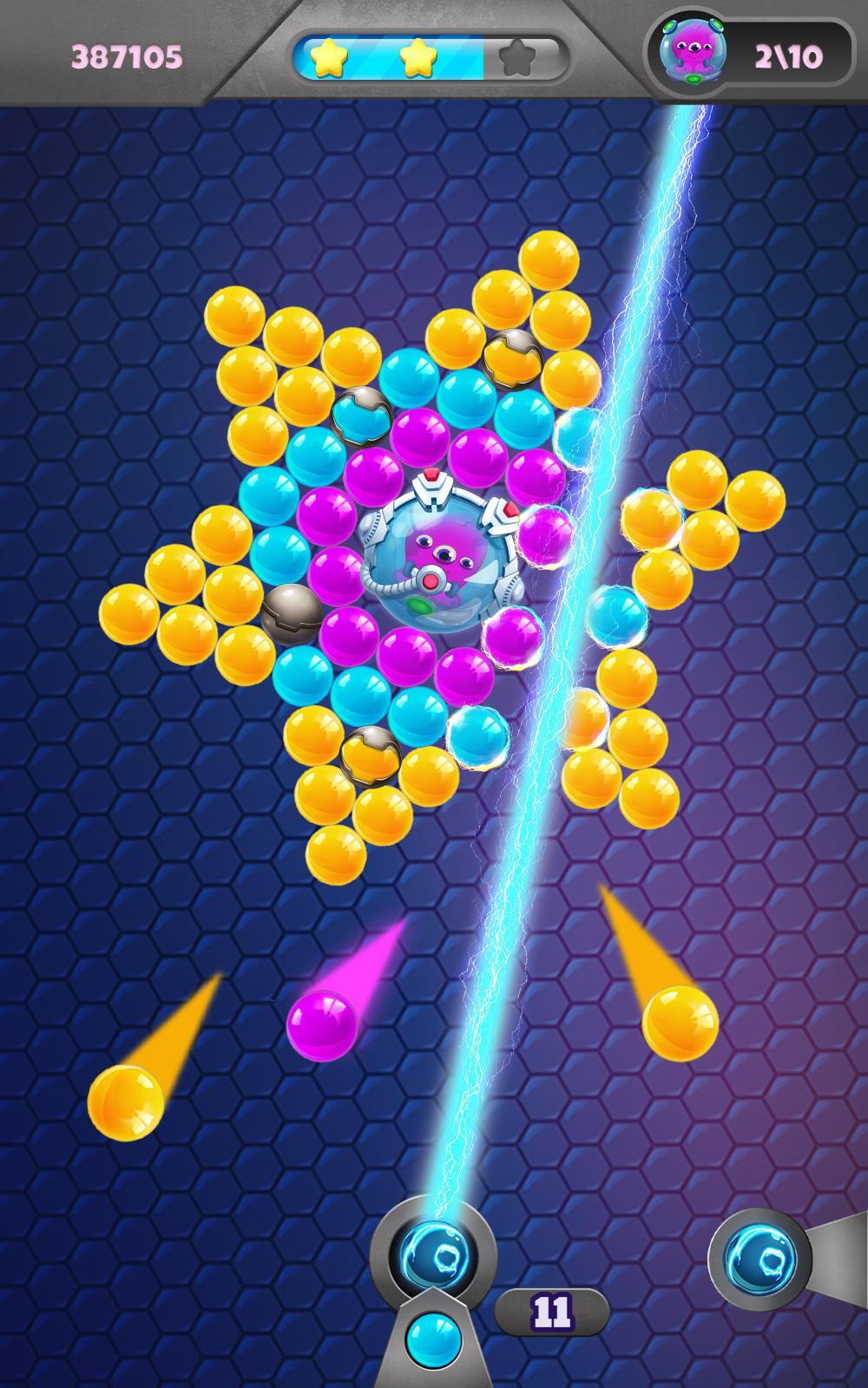 Screenshot of Spin Bubble Puzzle