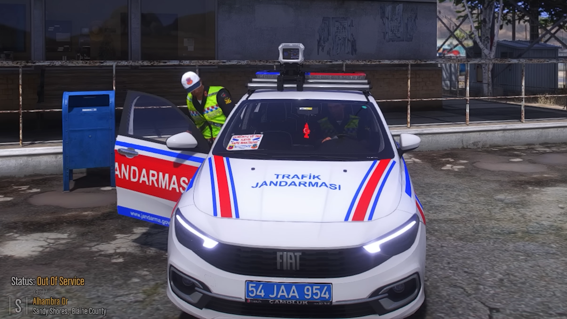 Military Police Traffic Mode screenshot game