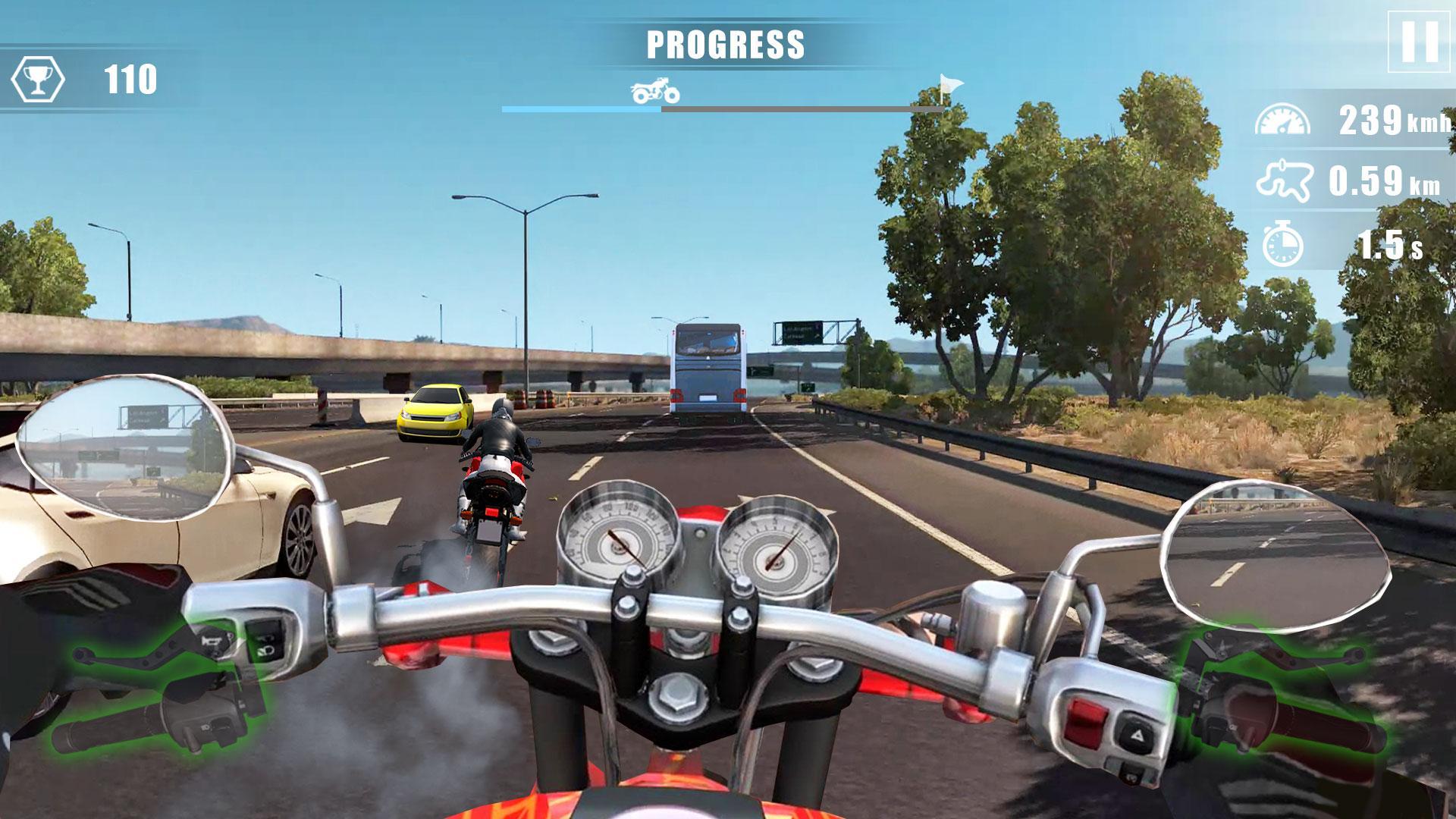 Screenshot of Moto Bike Race : Driving Car