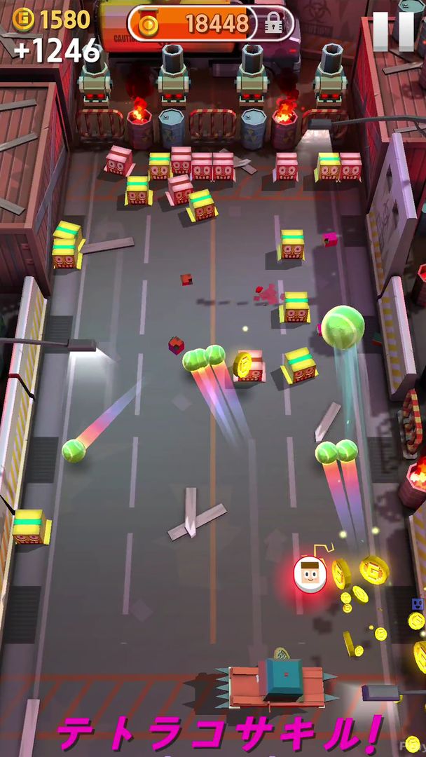 Screenshot of ゾンビパニック