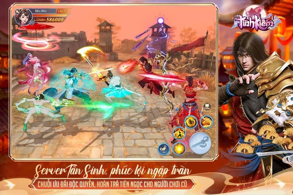 Tình Kiếm 3D-Tam Niên Vạn Phúc Game Screenshot
