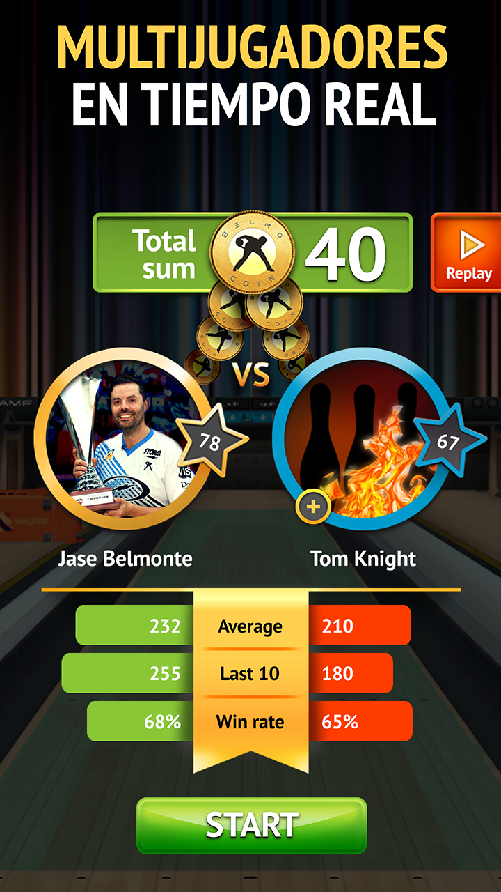 Captura de Pantalla del Juego Bowling by Jason Belmonte