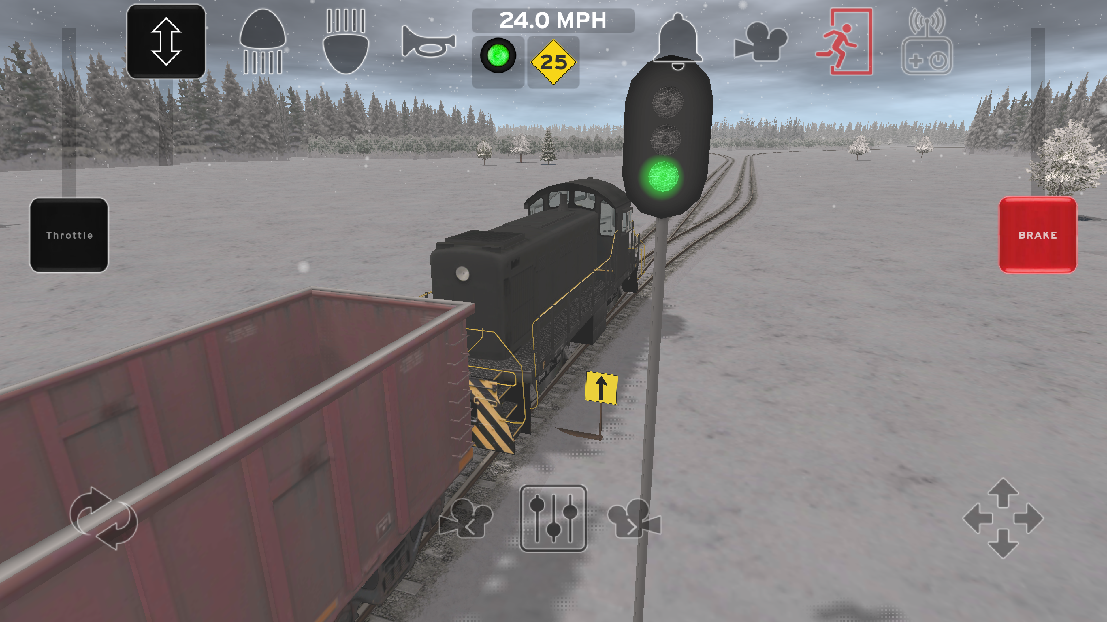 Screenshot 1 of Симулятор поезда и железнодорожной станции 1.1.24