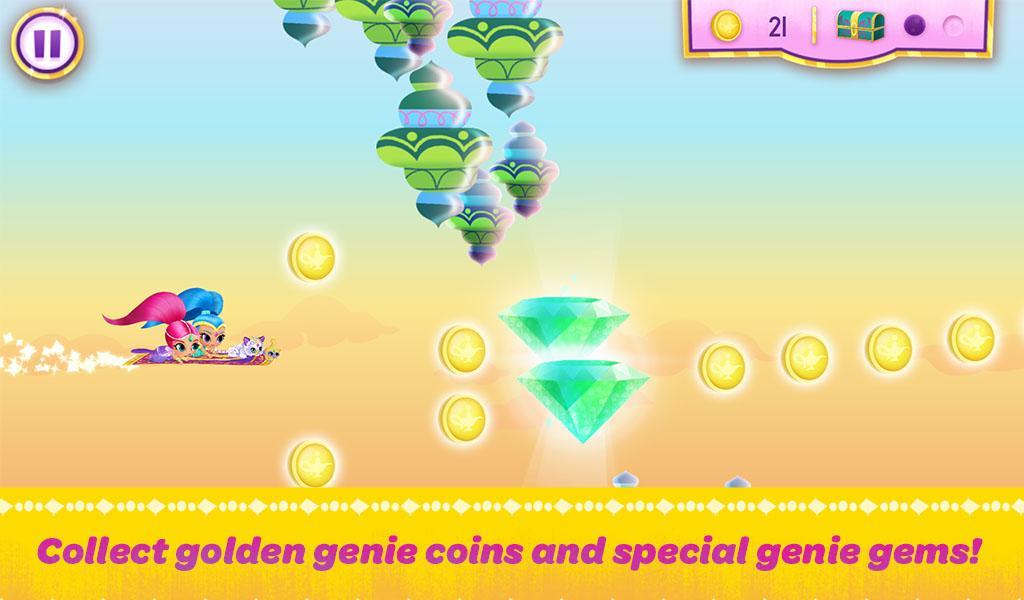 Shimmer and Shine: Carpet Ride Game Screenshot