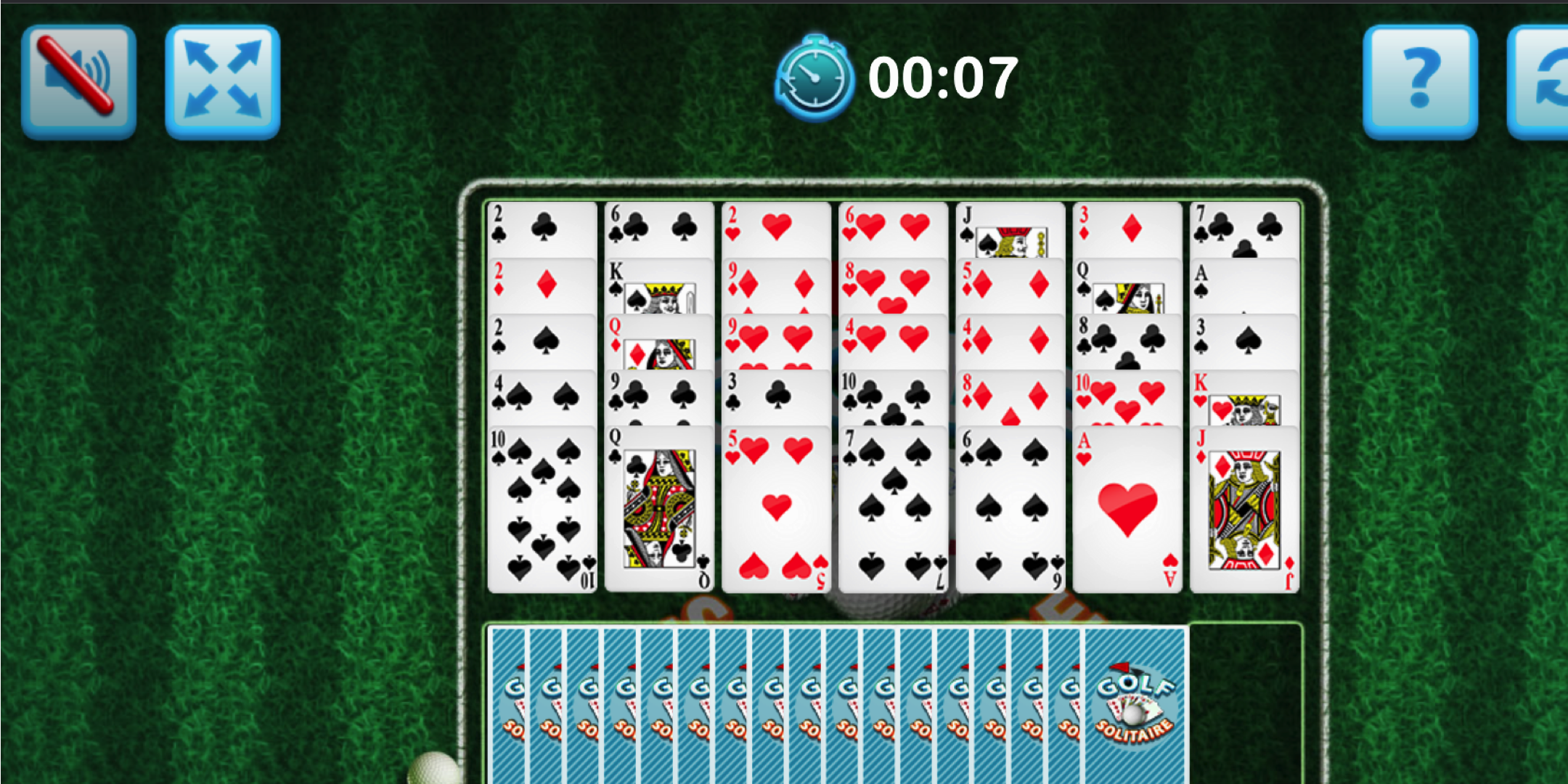 Card Solitaire Challenge Game Screenshot