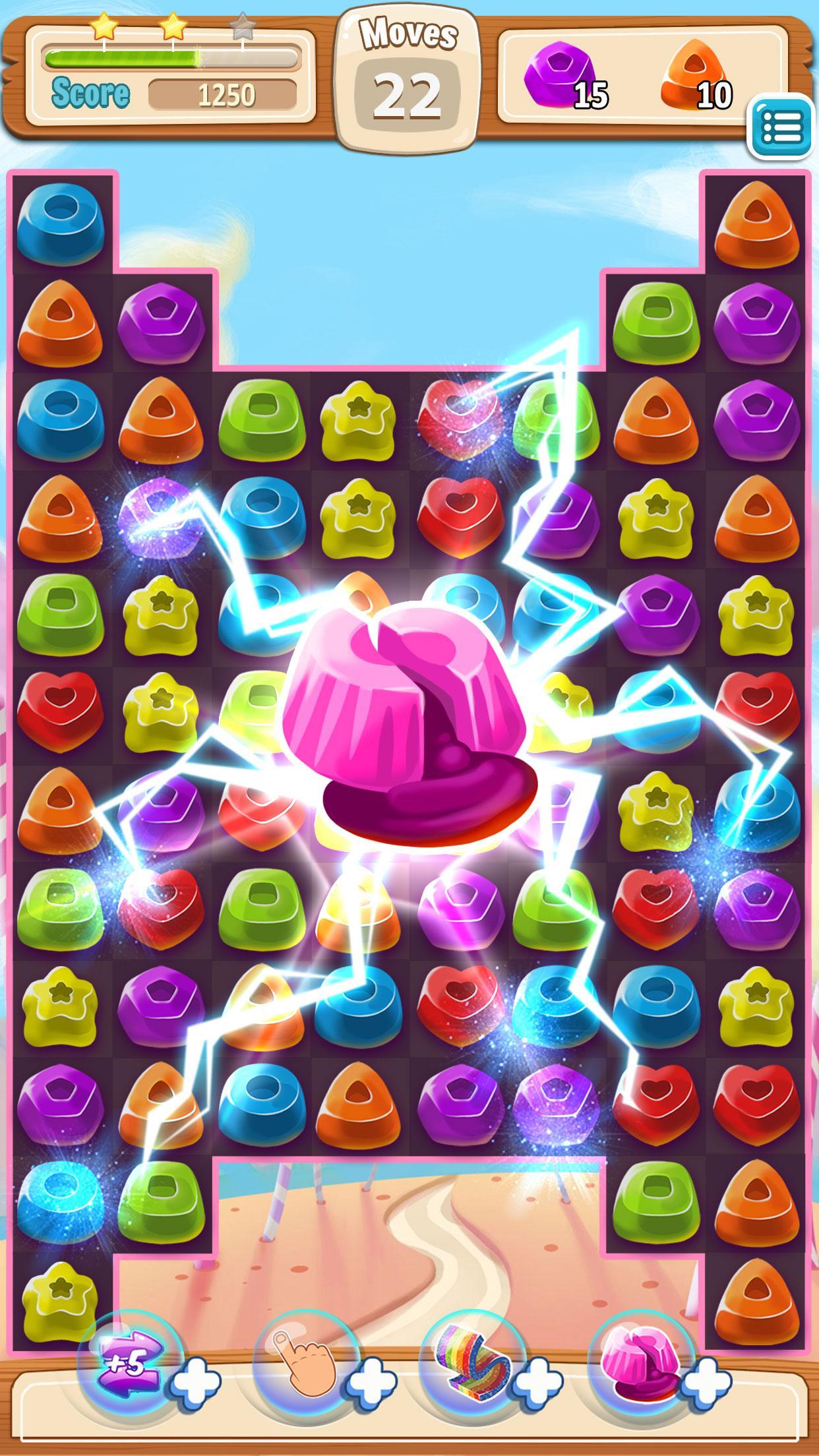 Candy Craze Match 3 Game Screenshot