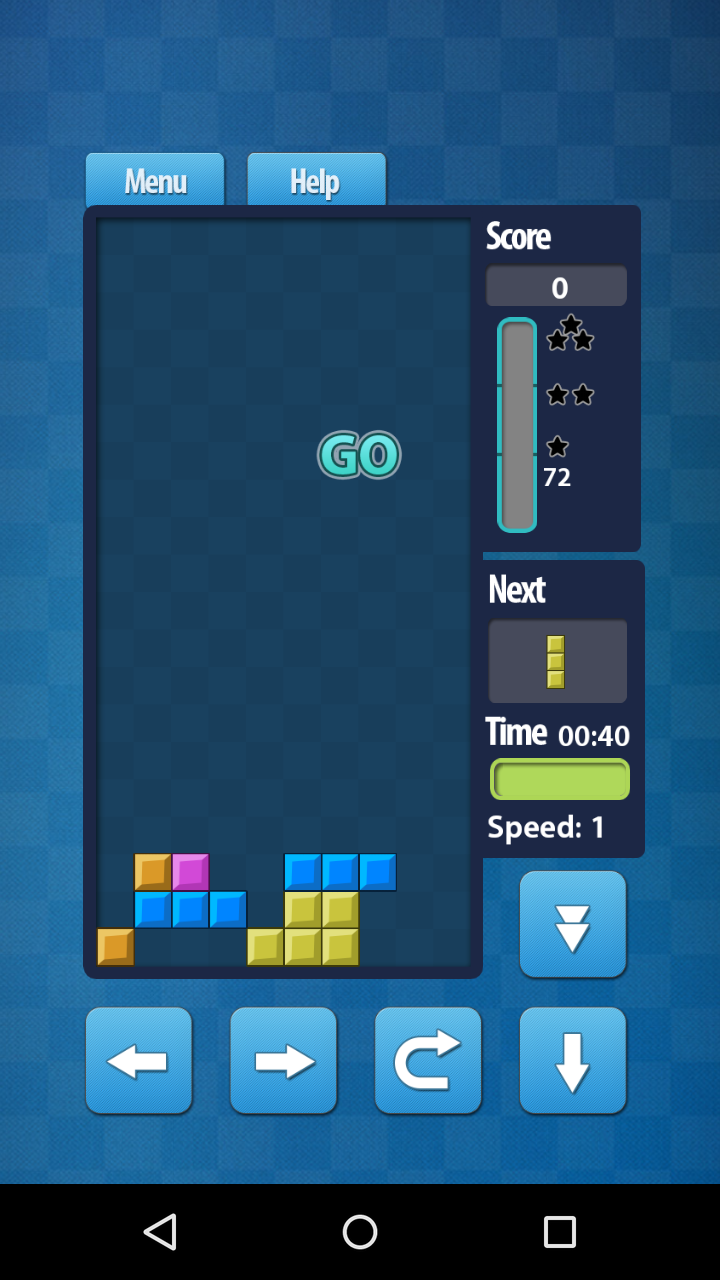 Screenshot 1 of Brick Stacker - Permainan Puzzle 1.0.0