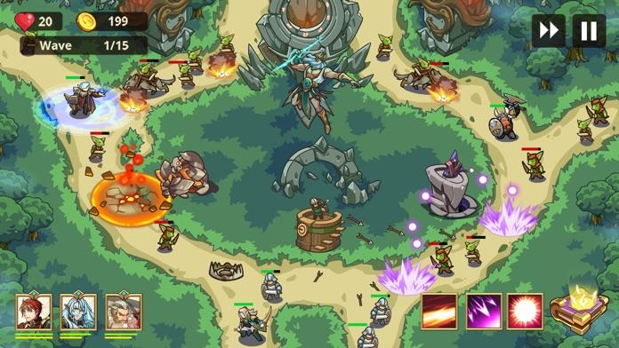 Kingdom War: Tower Defense TD Game Screenshot