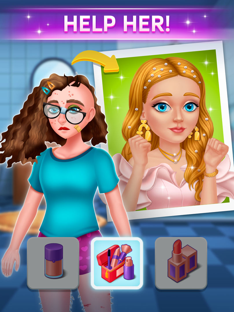 Makeover Merge screenshot game