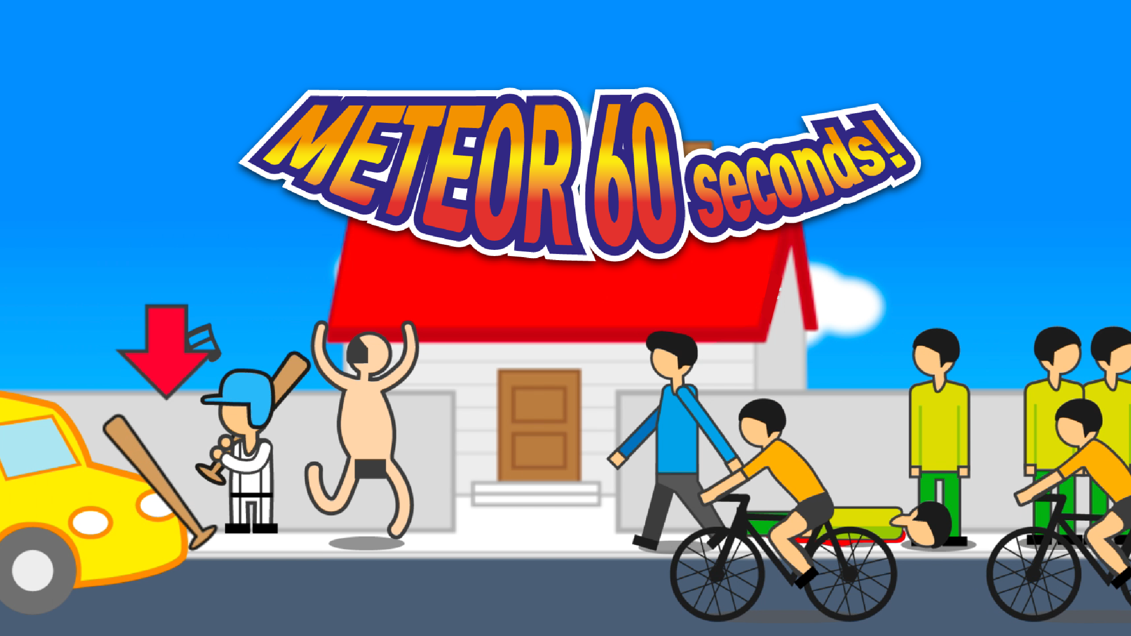 Meteor 60 seconds! Game Screenshot