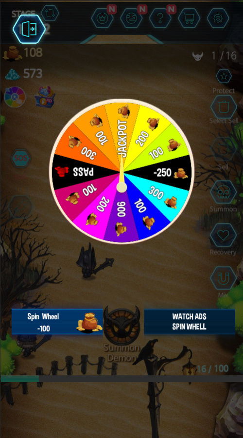 Monster Summoner Master Games screenshot game