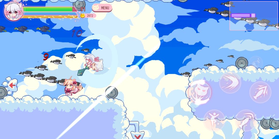 Nyaruru Fishy Fight screenshot game