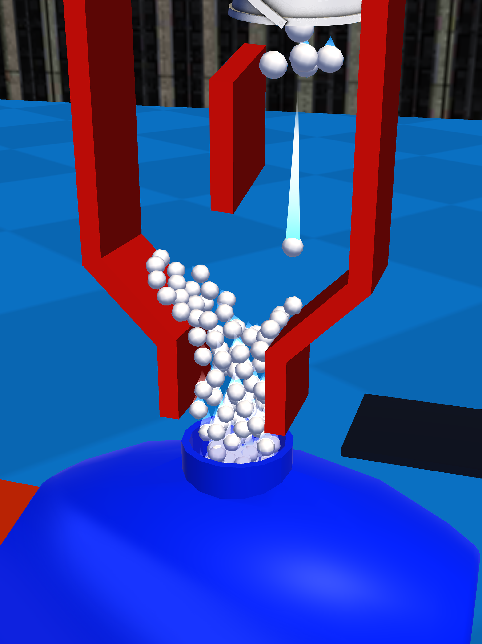 Drop and explode soda geyser taptap