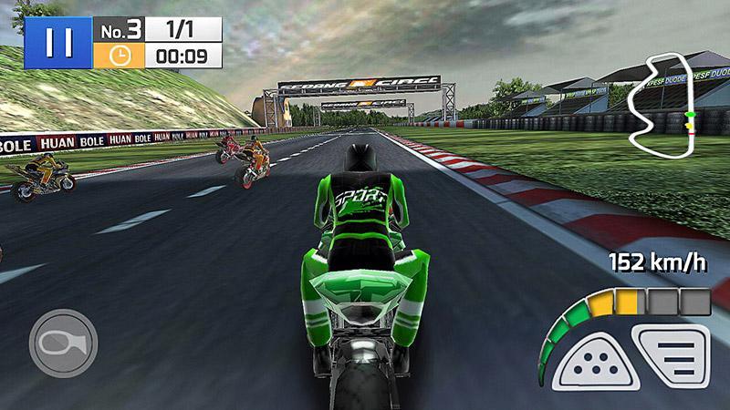 真實摩托競賽3D遊戲截圖