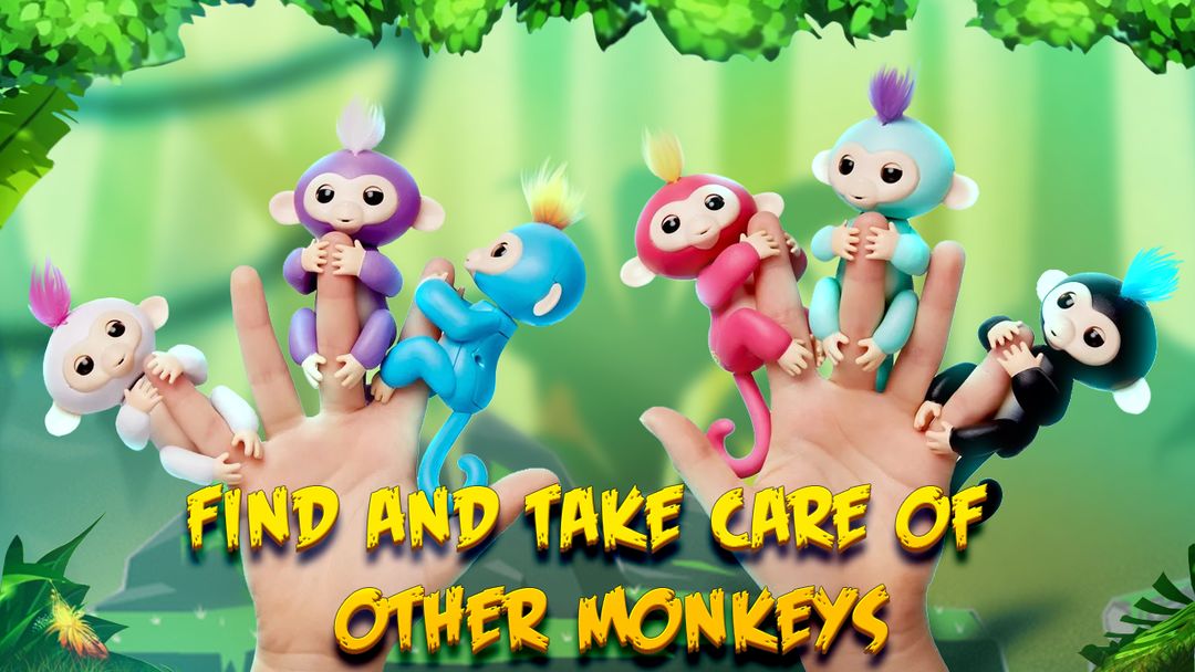 Fingerlings Fun Monkey WowWee 게임 스크린 샷
