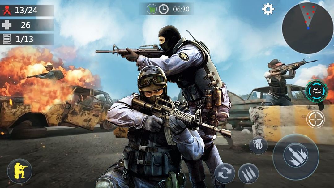 Encounter Terrorist Strike: FPS Gun Shooting 2020 ภาพหน้าจอเกม