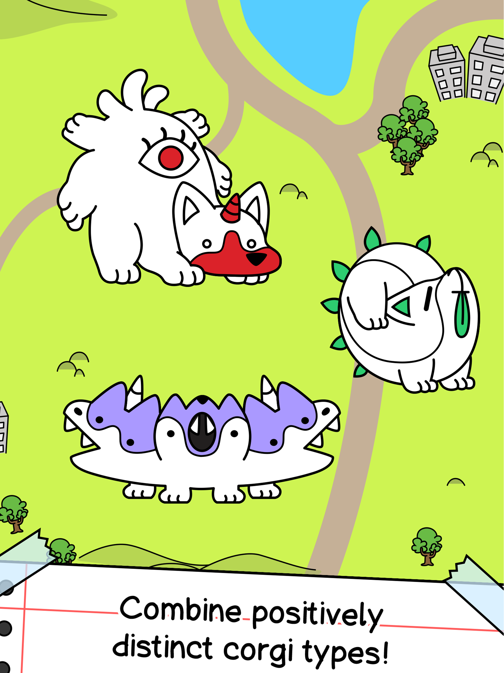 Cuplikan Layar Game Corgi Evolution: Shiba Dogs