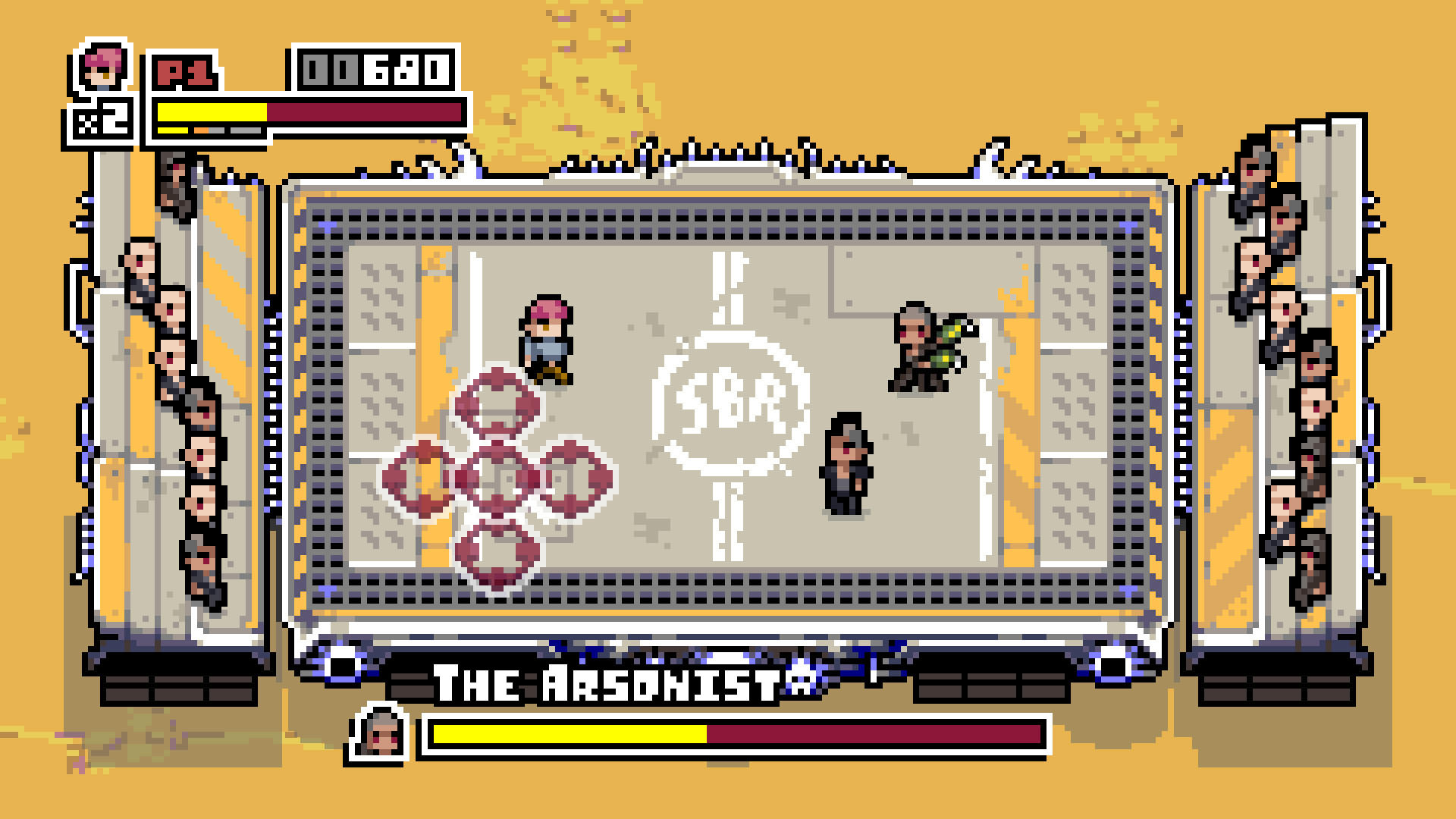 Screenshot of Super Brawl Rush