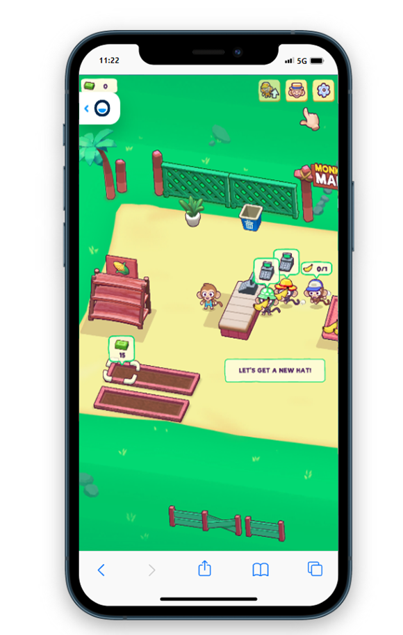 Monkey Mart - monkey manager screenshot game