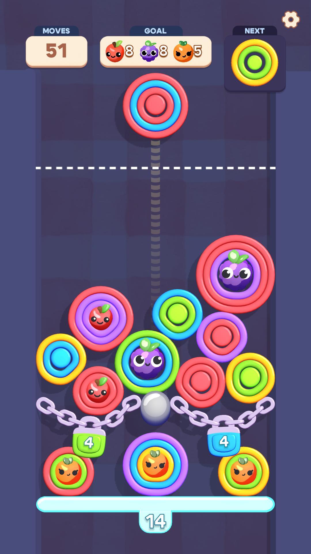 Color Rings Blast Game Screenshot