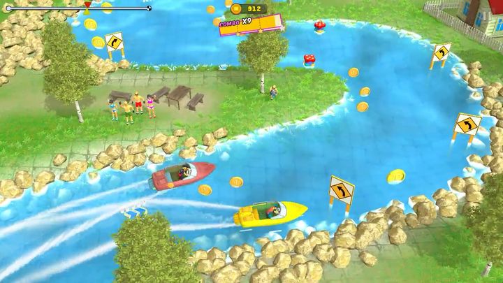 Screenshot 1 of Arcade Boat Duel 1.0.1