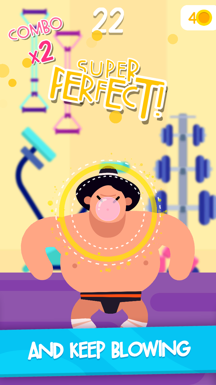 Bubblegum Hero Game Screenshot