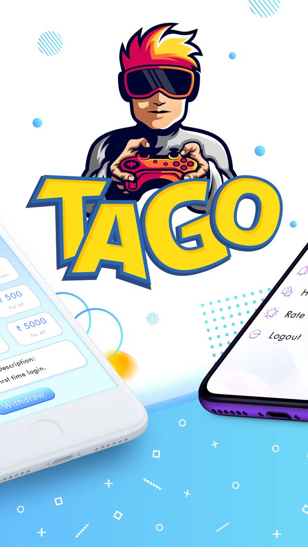TAGO - Play Games & Quiz-Win Real money & rewards 게임 스크린 샷