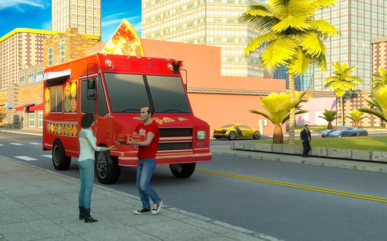 比萨 交货 面包车 驾驶模拟器 ภาพหน้าจอเกม